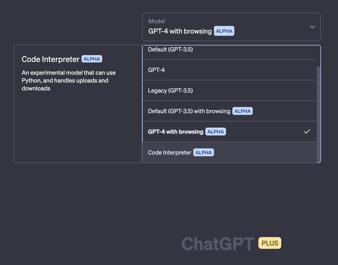 ChatGPT-4 with code interprator